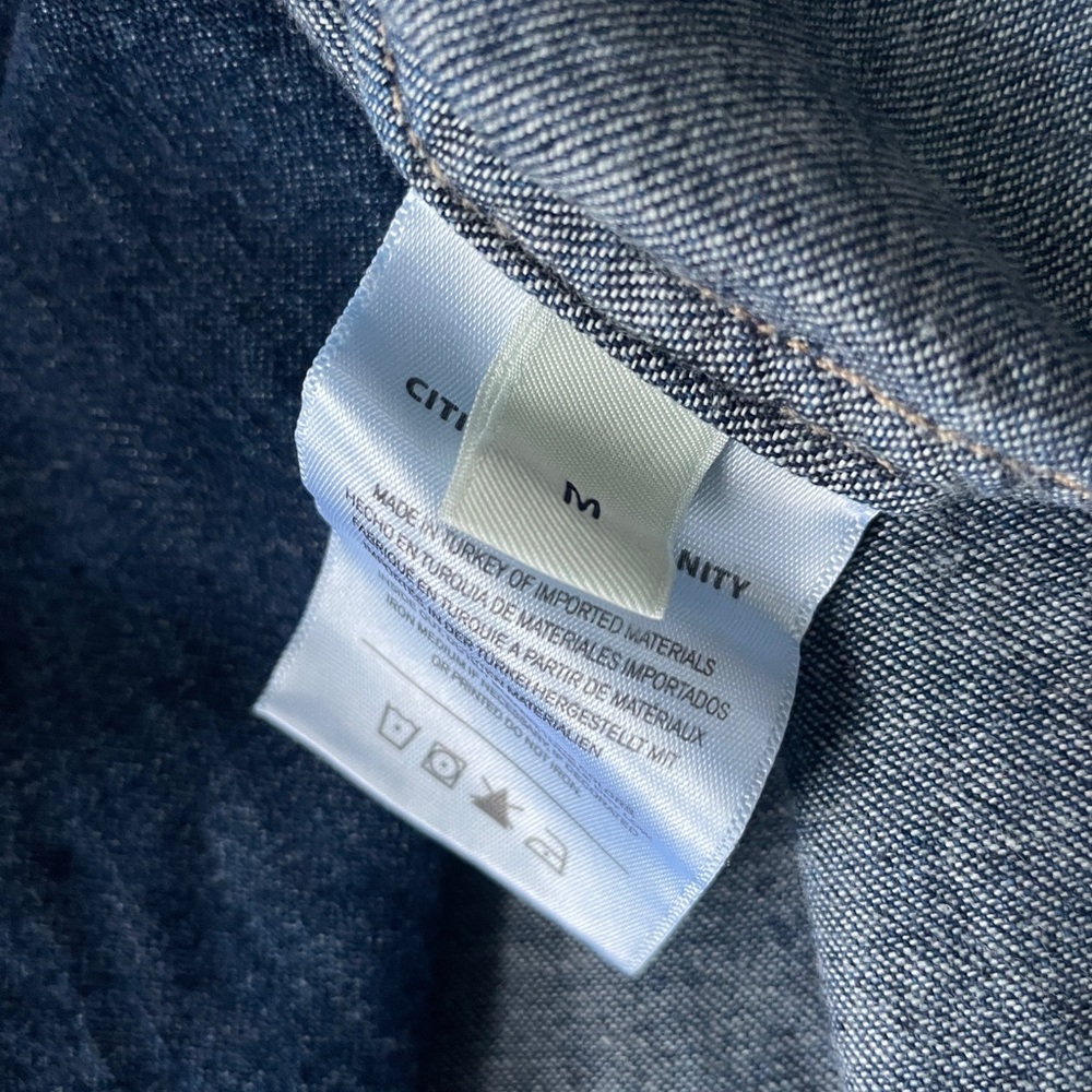 Citizens of Humanity Kayla Tie-Waist Denim Shirt Dress - Picture 5 of 14